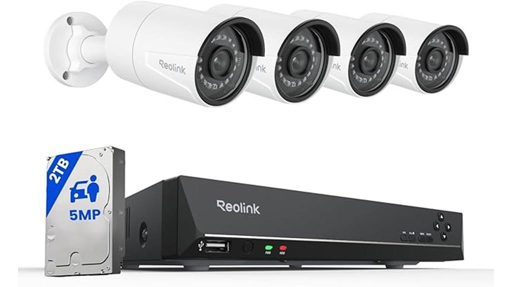 eight channel five megapixel system