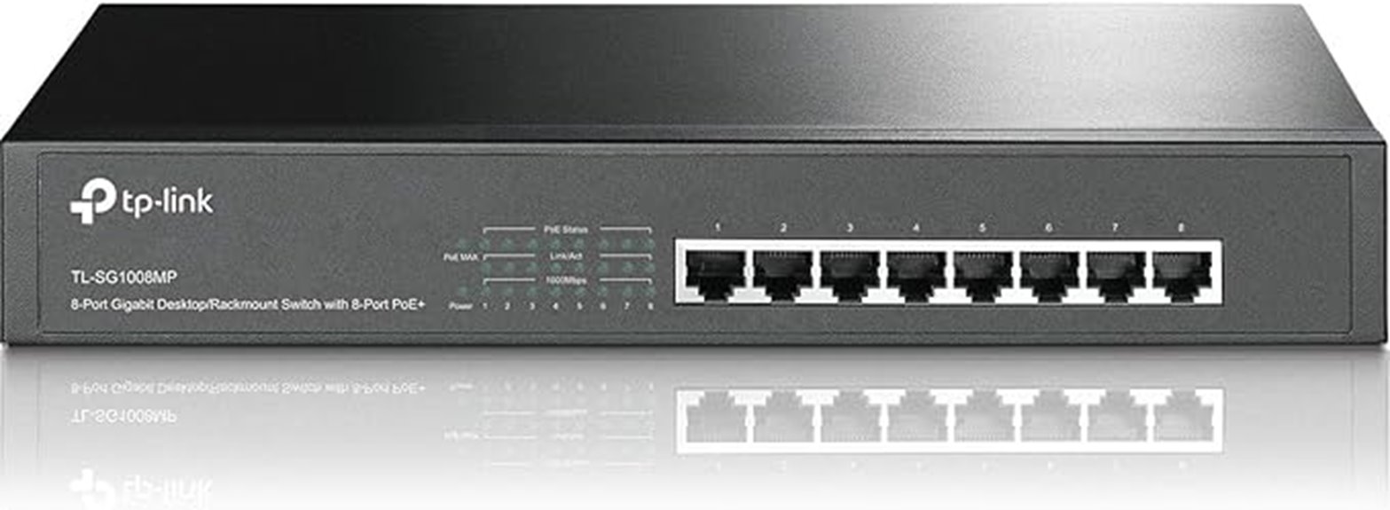 eight port gigabit poe switch