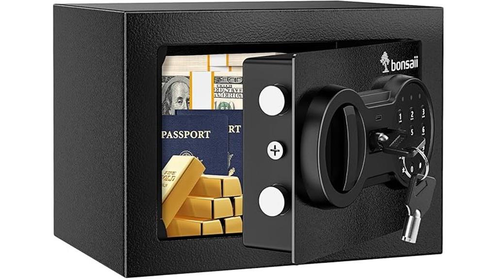 electronic safe with keypad