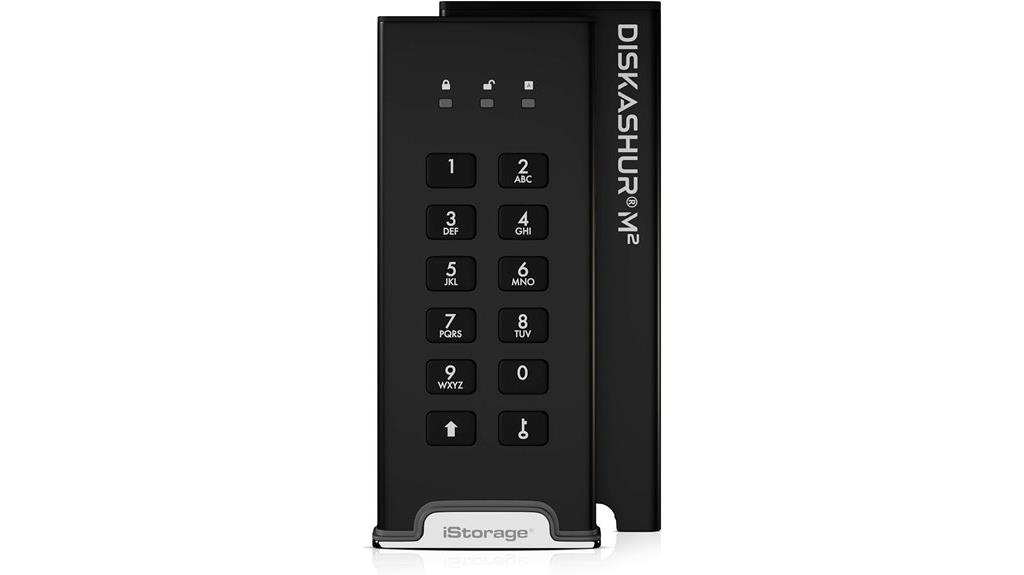 encrypted portable ssd drive