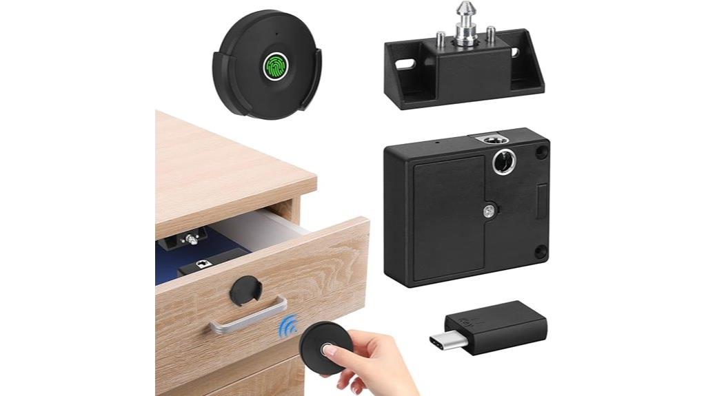 fingerprint cabinet lock