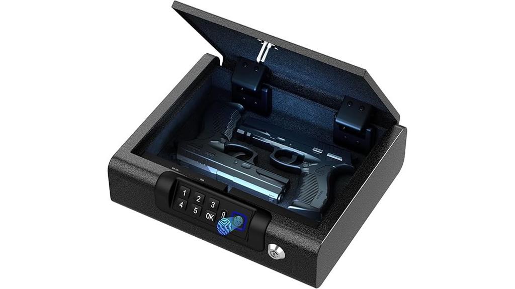 fingerprint digital gun safe