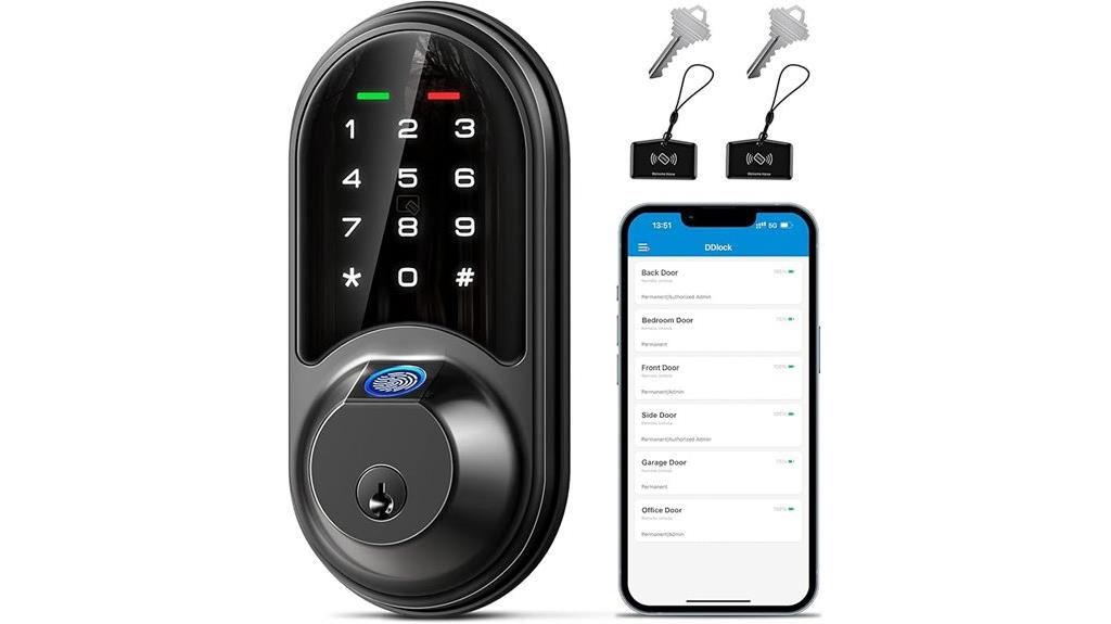 fingerprint door lock