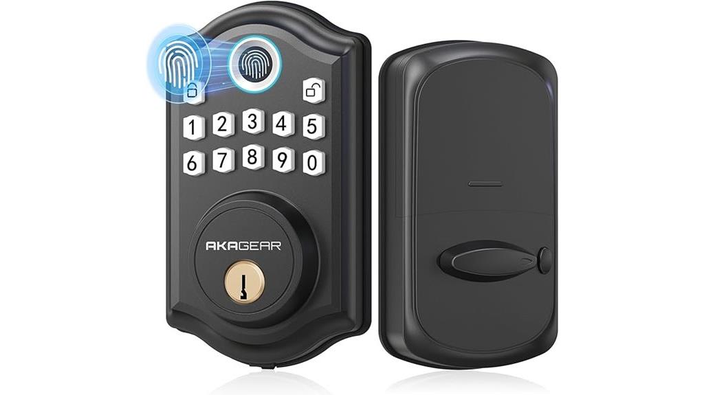 fingerprint keyless door lock
