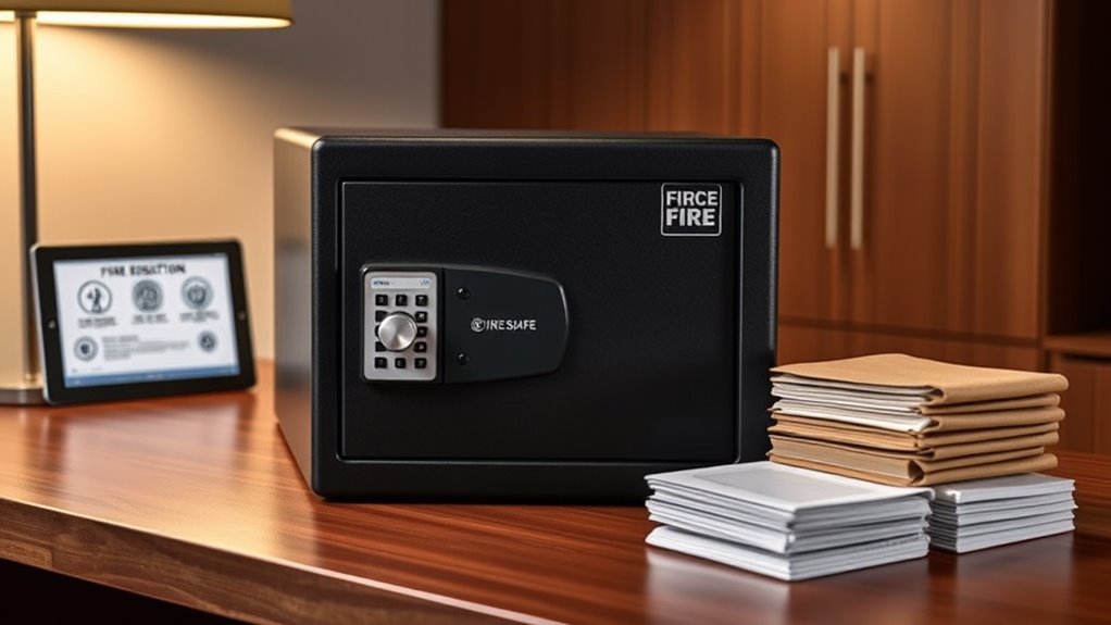 fire resistance security features