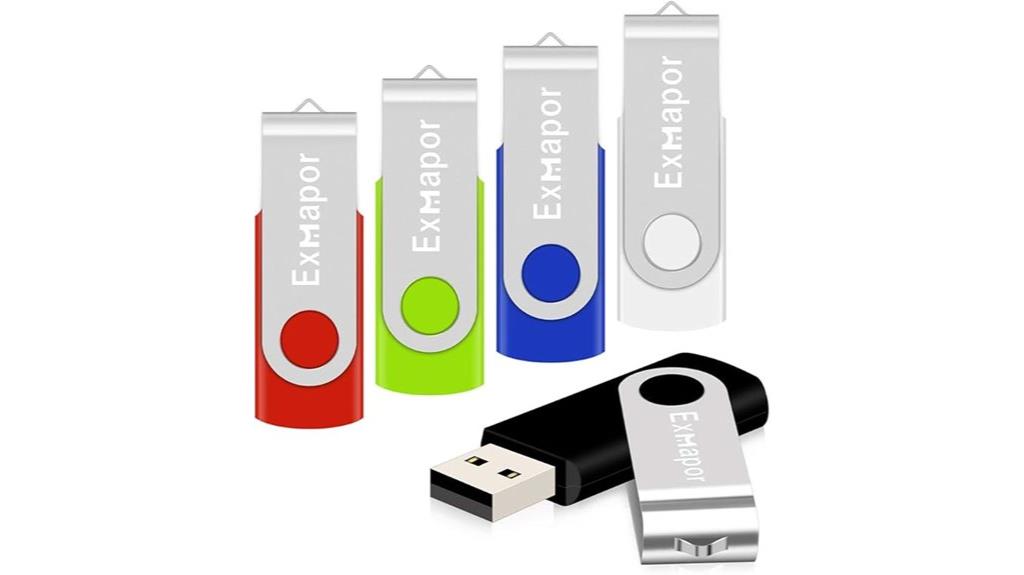 five color 16gb usb flash drives