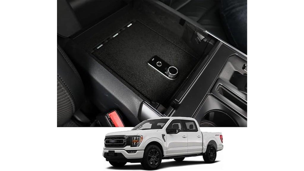 ford f 150 center console safe