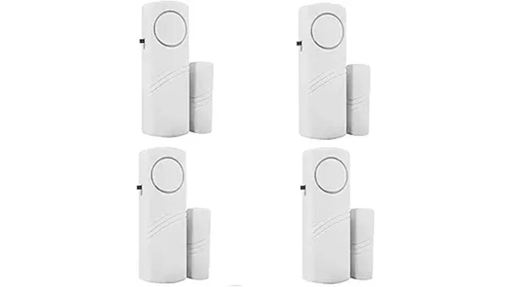 four pack alarm sensors