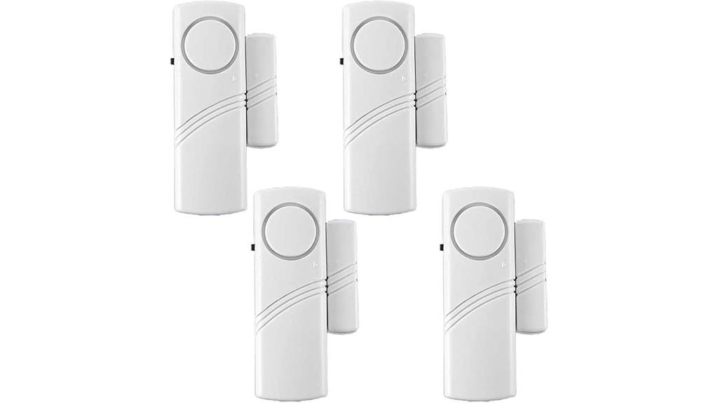 four pack alarm set