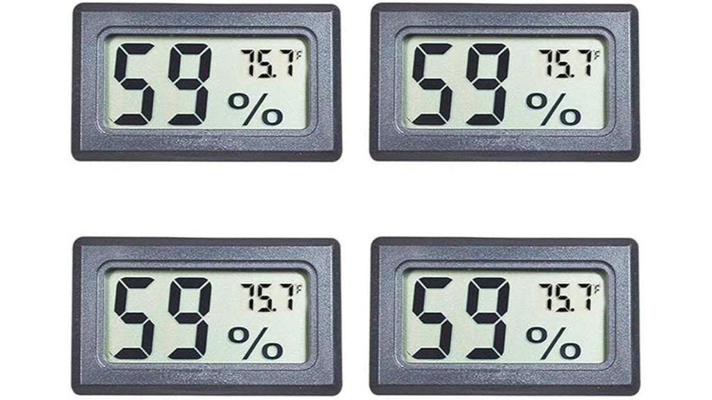 four pack digital meters