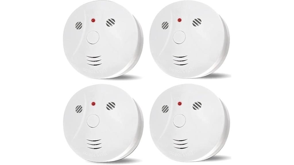 four pack smoke detectors
