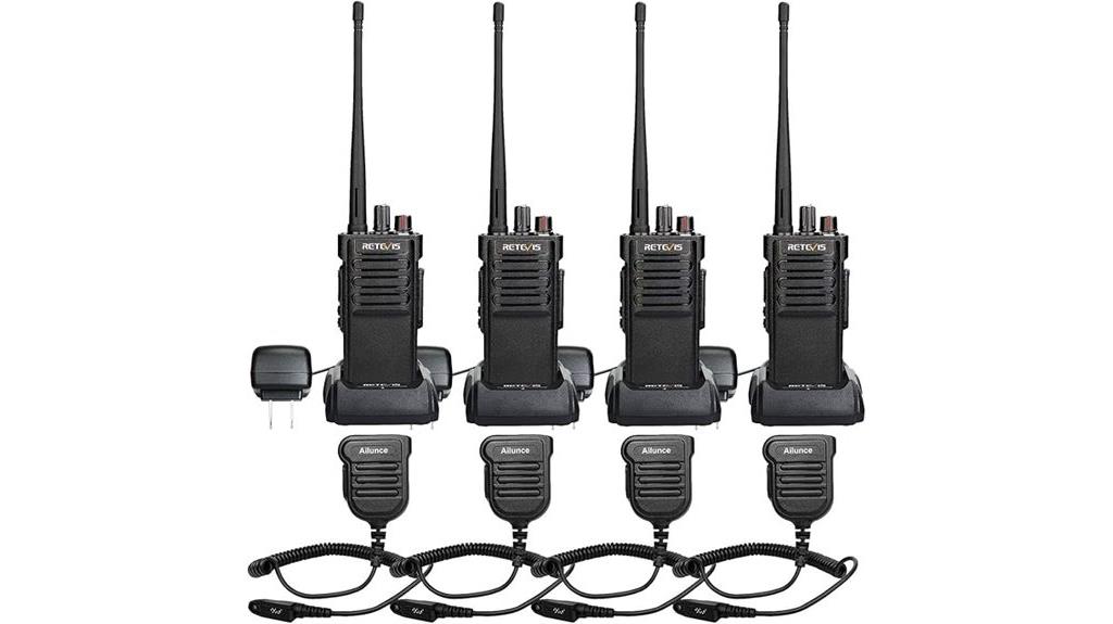 four pack two way radios