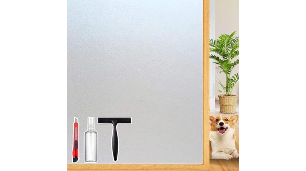 frosted glass privacy film