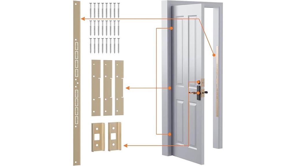 heavy duty door reinforcement kit