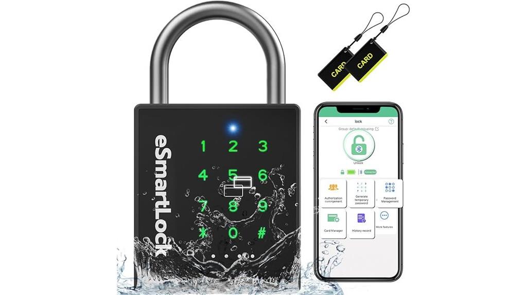 heavy duty smart padlock