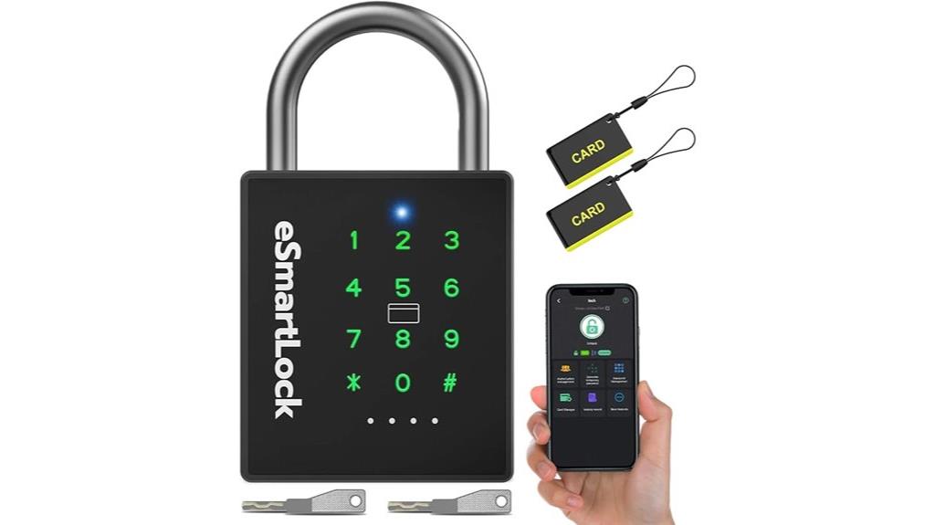 heavy duty smart padlock