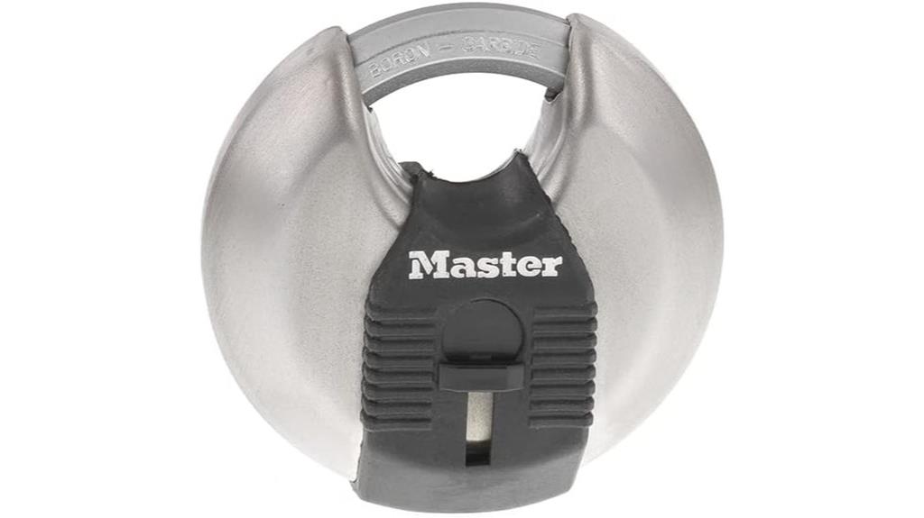 heavy duty stainless steel padlock
