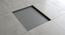 hidden concrete floor safes