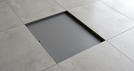 hidden concrete floor safes