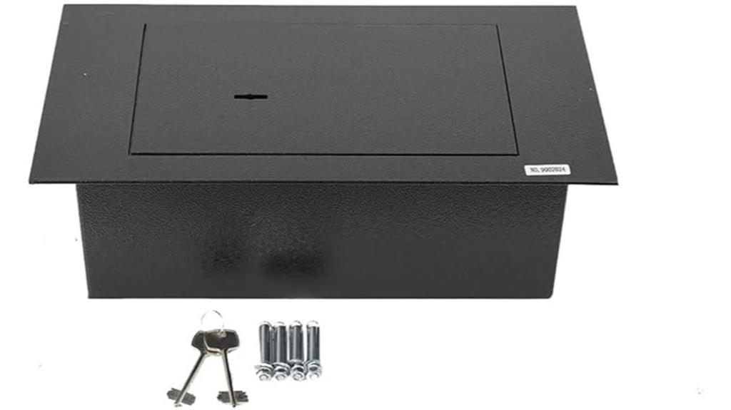 hidden fireproof floor safe