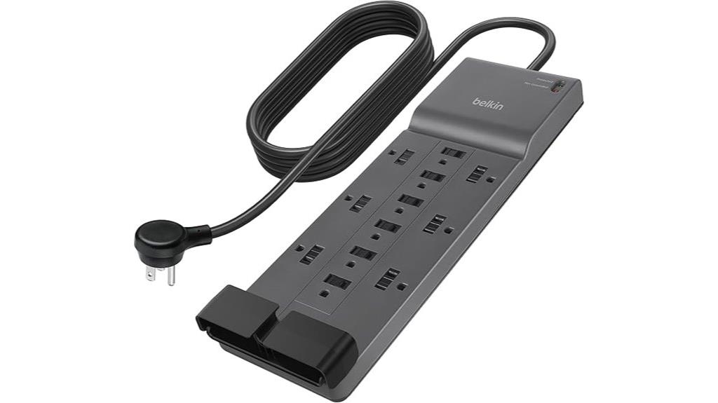high capacity surge protector strip