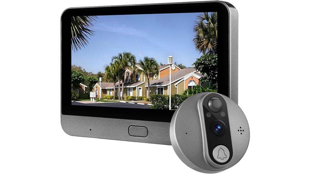 high resolution door camera