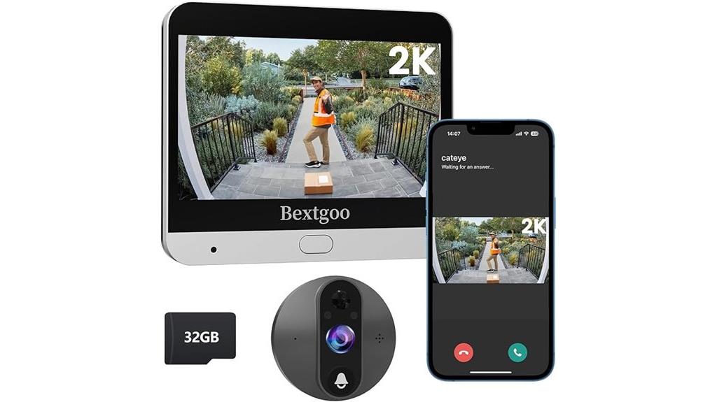 high resolution doorbell camera