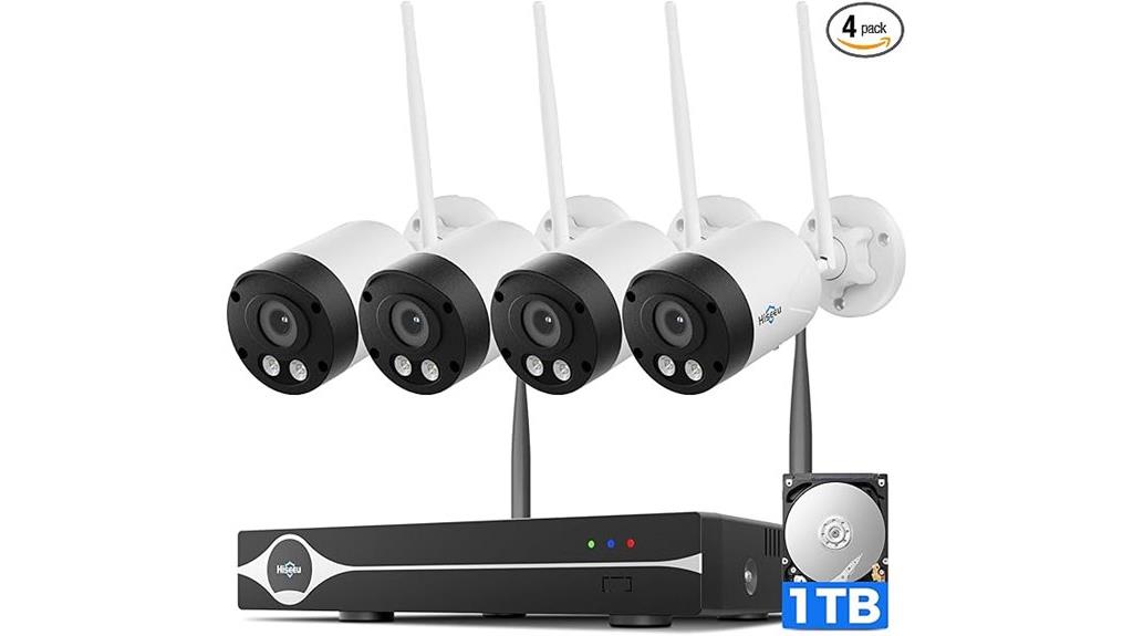 high resolution wireless surveillance system
