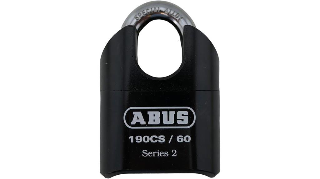 high security steel padlock