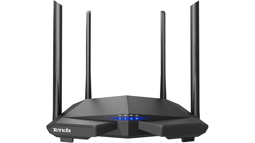 high speed dual band router