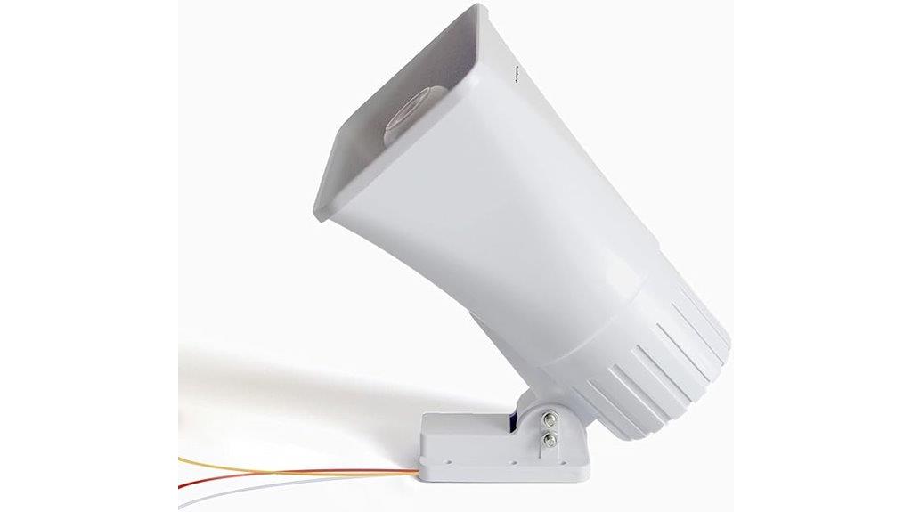 high volume outdoor alarm siren