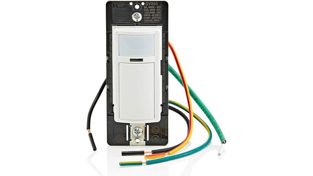 in wall vacancy motion sensor
