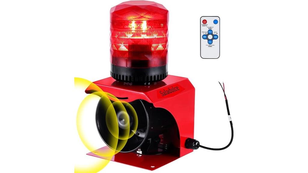 industrial strobe alarm system