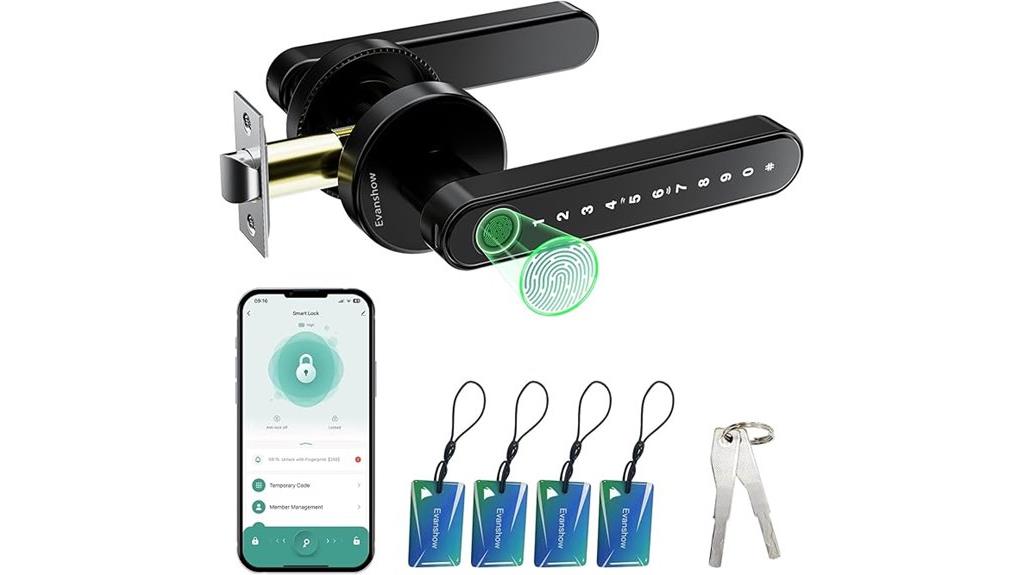 keyless knob door lock