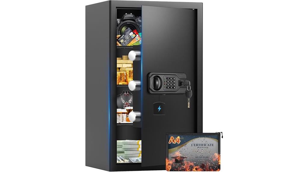 large digital home safe