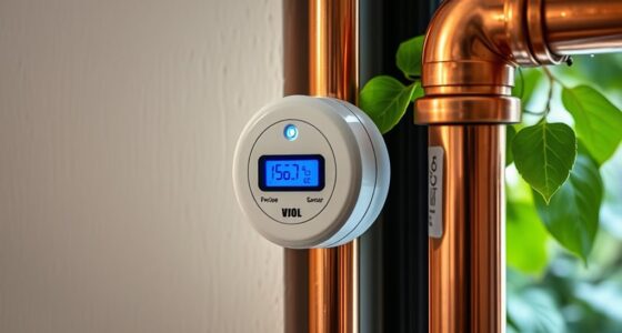 leak detectors with automatic shutoff