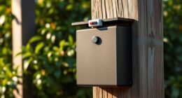 mailbox security motion alarms