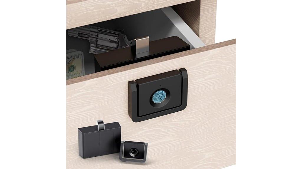 matte black waterproof lock