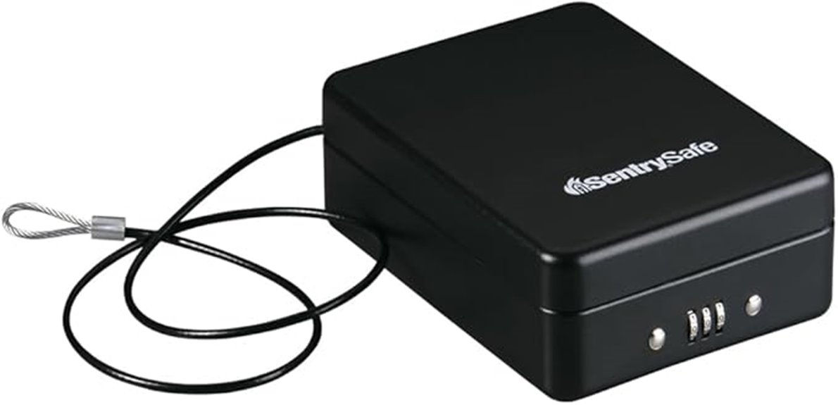 mini safe with combo
