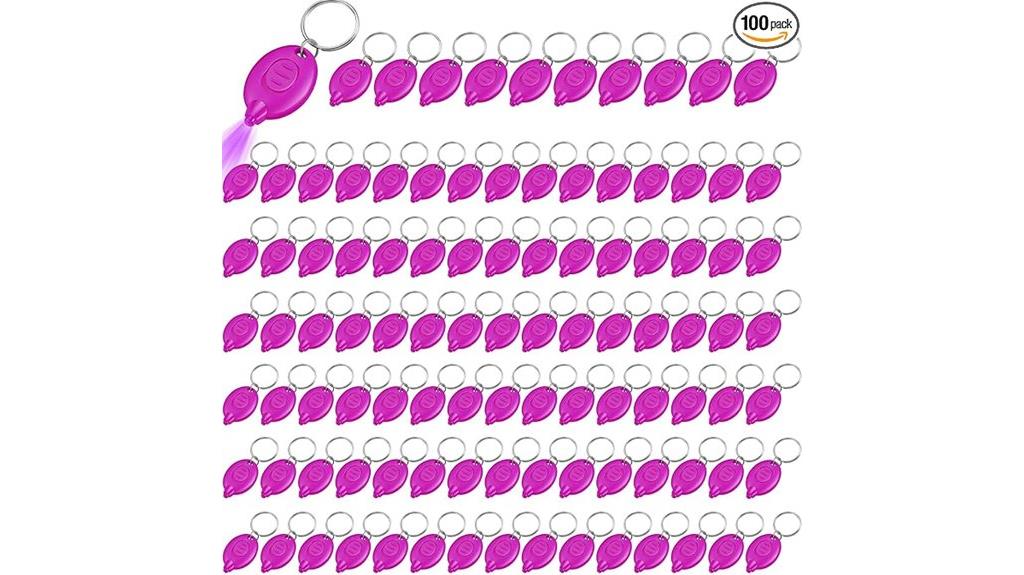 mini uv led keychain flashlights