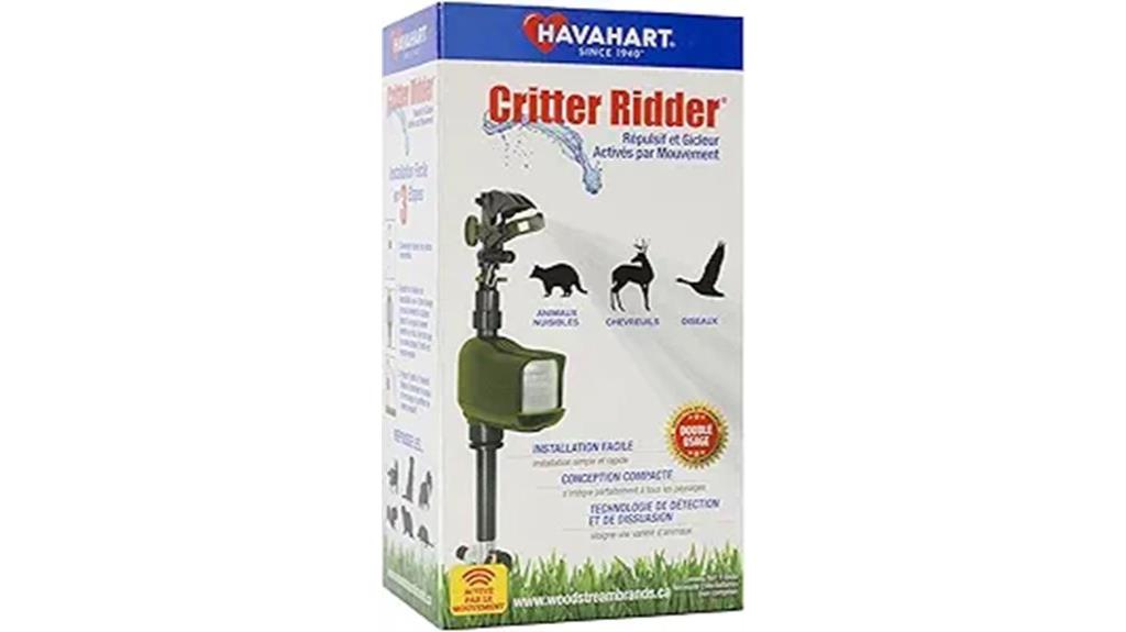 motion activated animal repellent