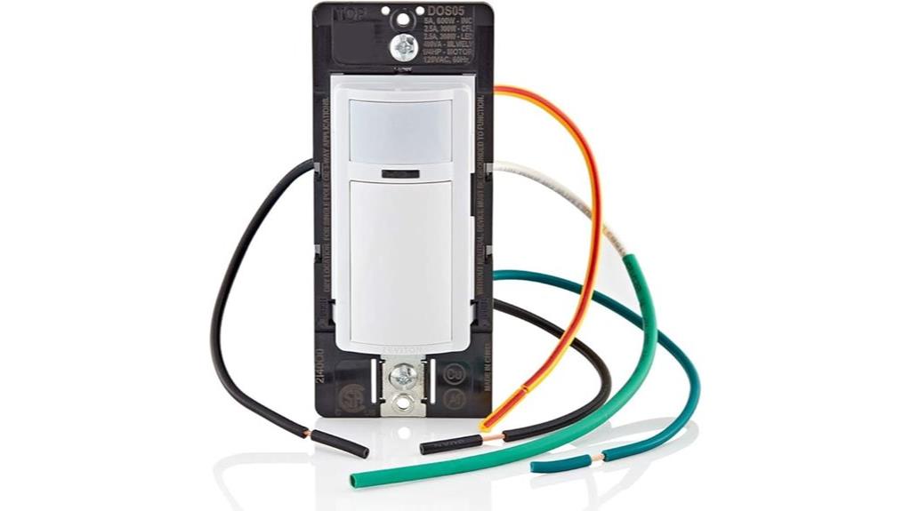 motion activated lighting control