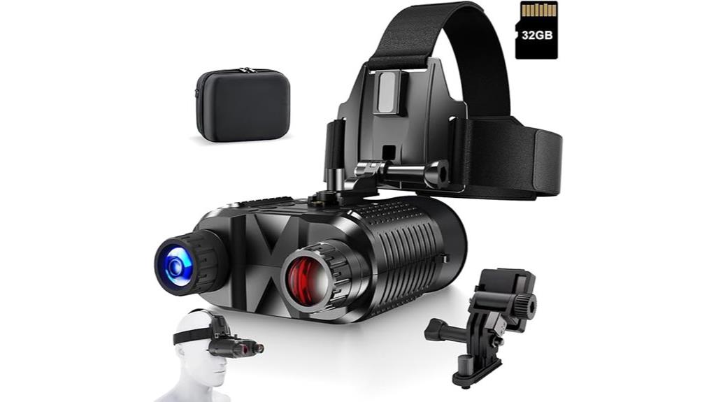 night vision goggles with sd