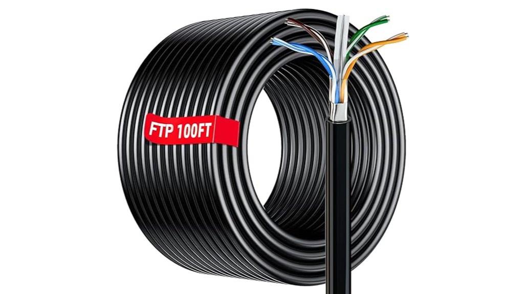 outdoor 100ft cat6 ethernet