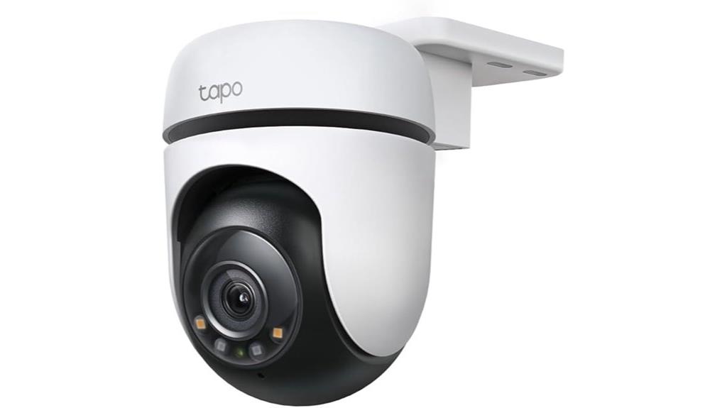 outdoor 2k pan tilt camera