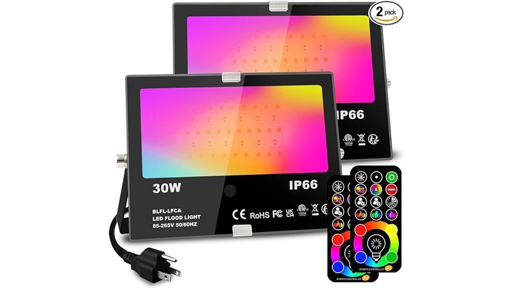 outdoor 30w led flood lights