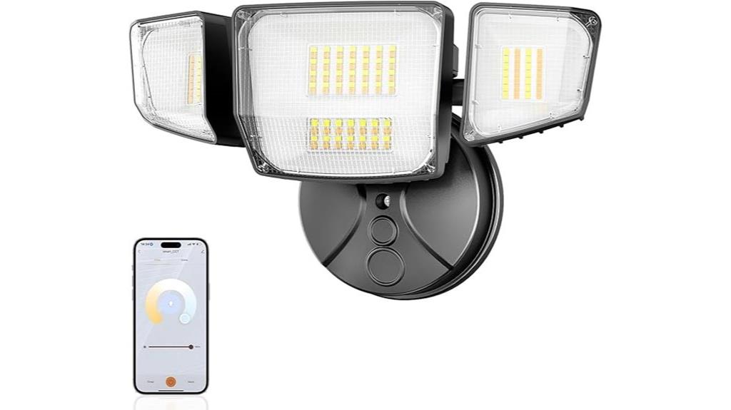 outdoor 65w smart flood lights