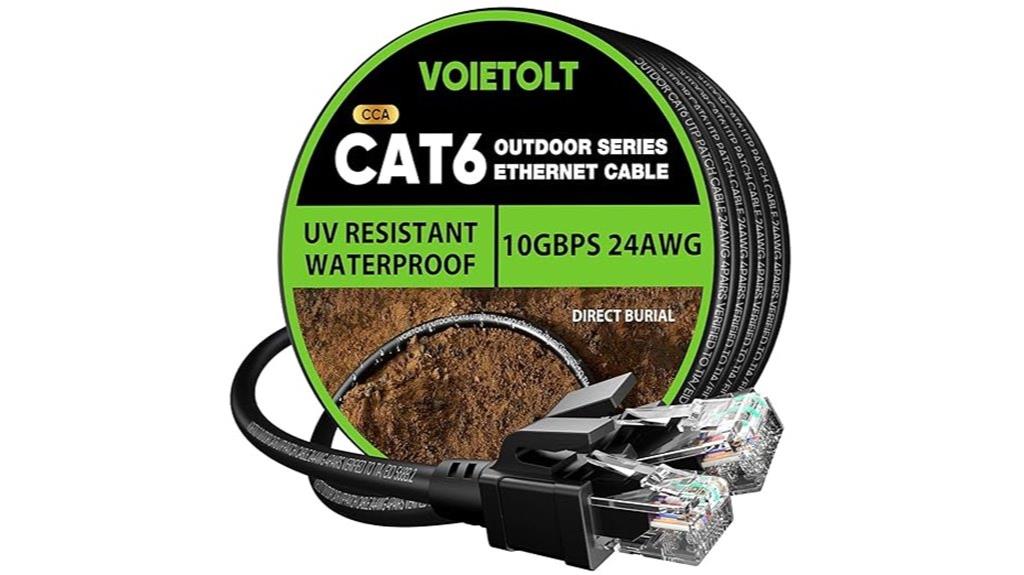 outdoor cat6 ethernet cable