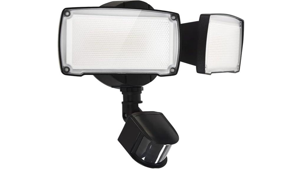outdoor motion sensor floodlight