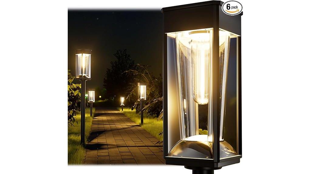 outdoor solar pathway lights